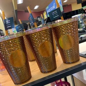 Honey color limited  edition Starbucks tumbler